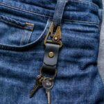 breloc chei piele personalizat