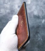 Portcard slim buletin si carduri maro