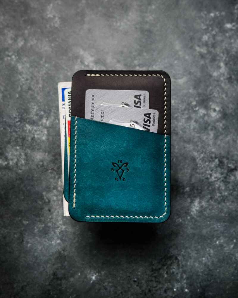 portofel talon turcoaz (3) portcard talon auto turcoaz