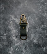 Breloc chei cu carabiniera - verde pin - imagine 8