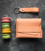 portofel minimalist roz