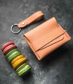 portofel minimalist roz