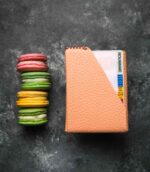 portofel minimalist roz