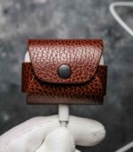 husa airpods pro maro castana