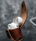 husa airpods pro maro castana