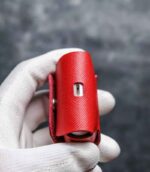 husa airpods pro rosu saffiano