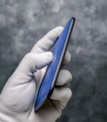 portcard slim buletin albastru