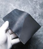 Portofel minimalist handmade navy